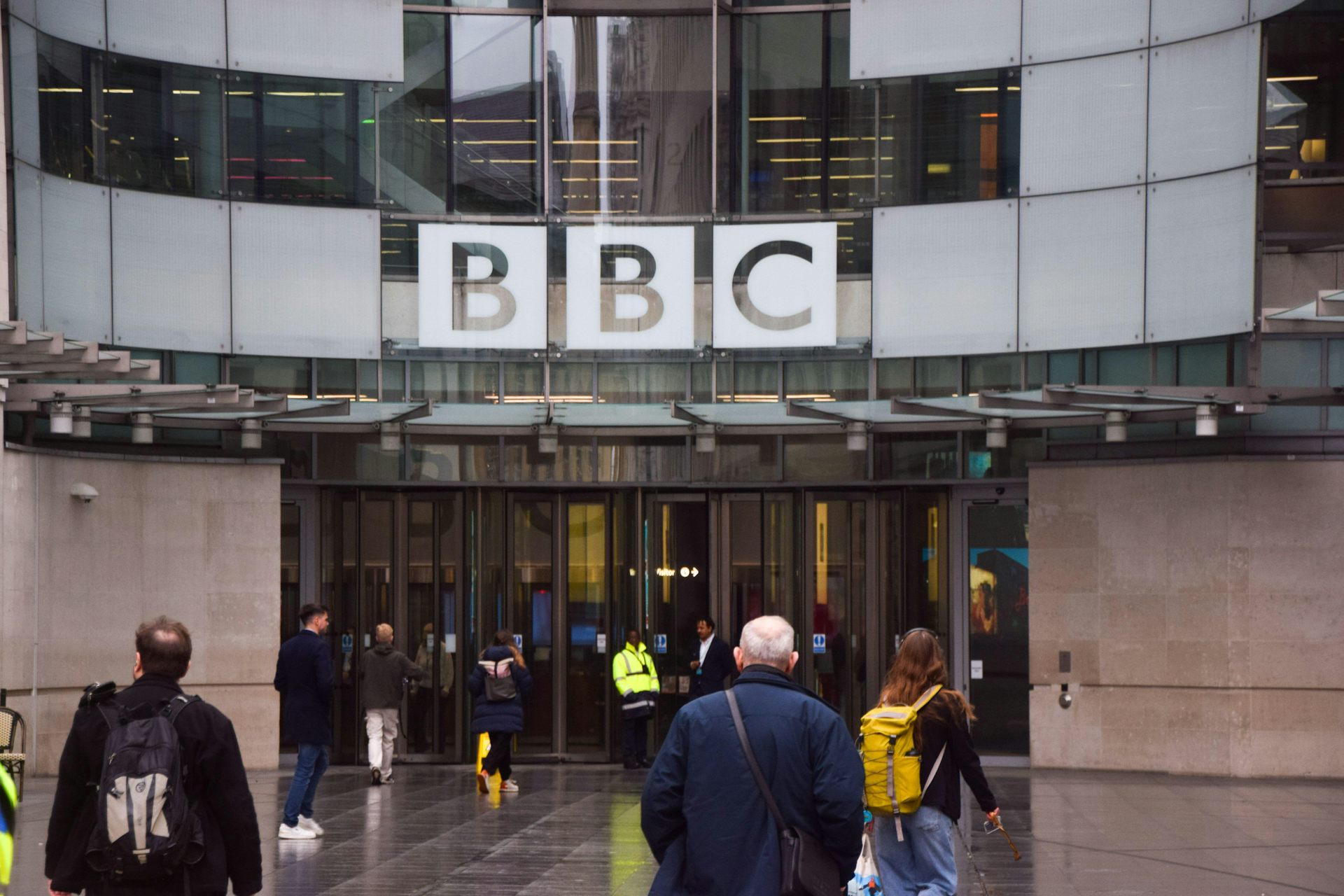 An external view of the BBC 