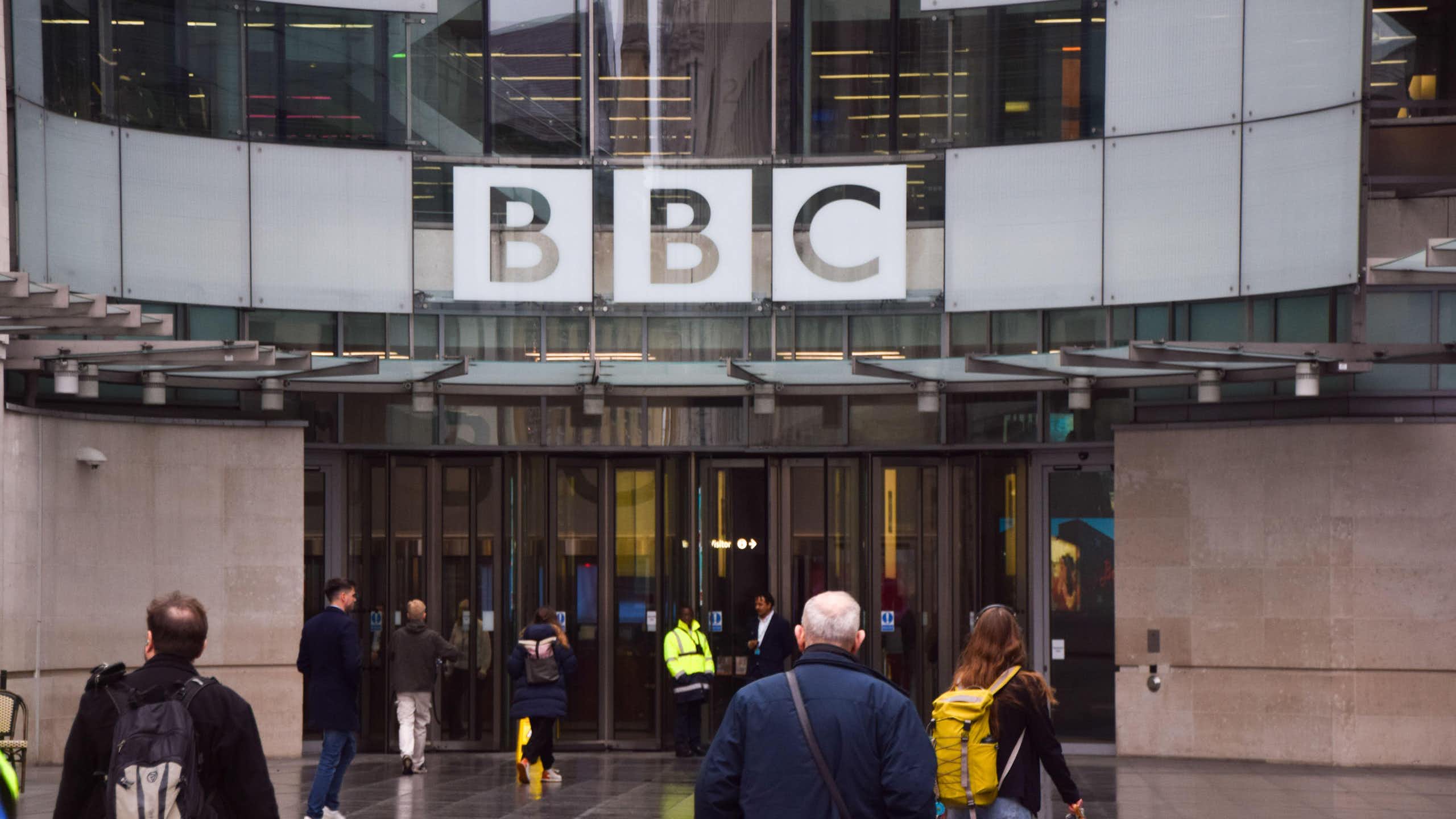 An external view of the BBC