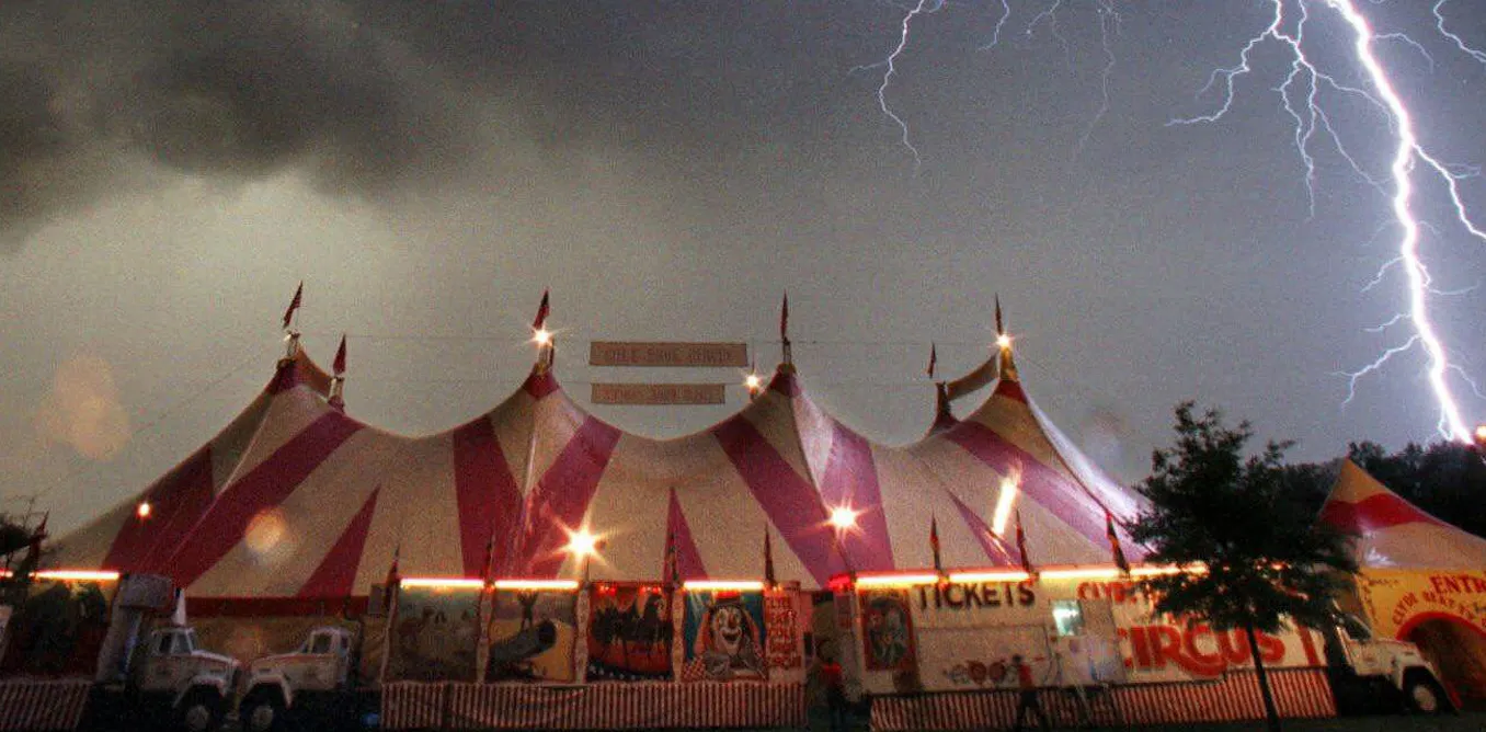 To survive today's economy, university students are using circus-like tactics