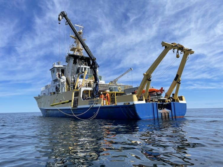 Un navire de recherche