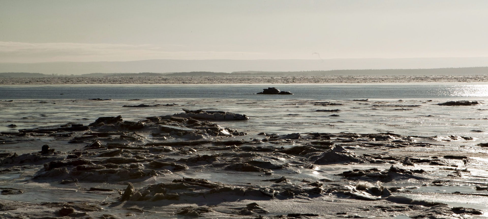 Le fleuve Saint-Laurent vu de Charlevoix