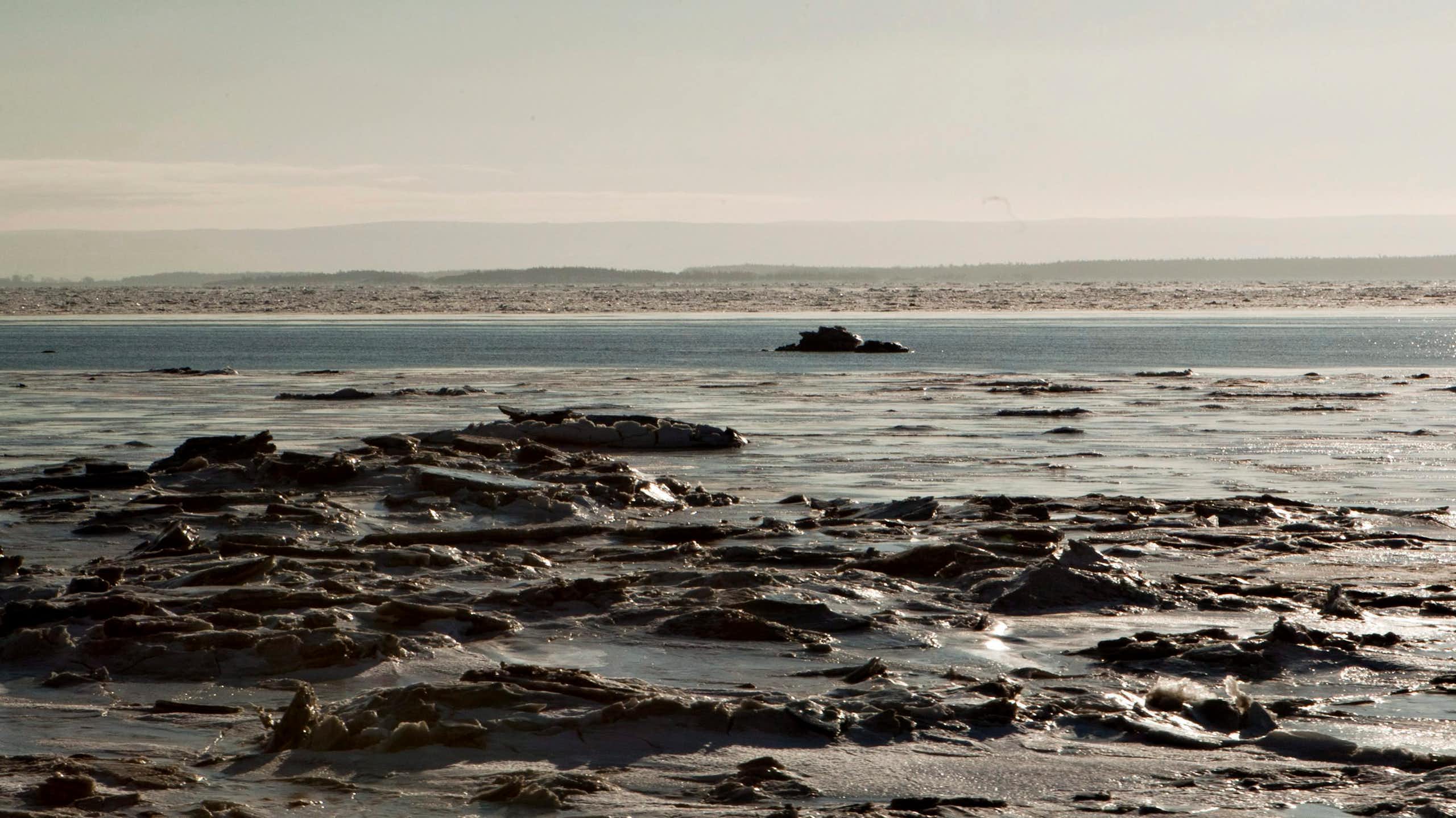 Le fleuve Saint-Laurent vu de Charlevoix