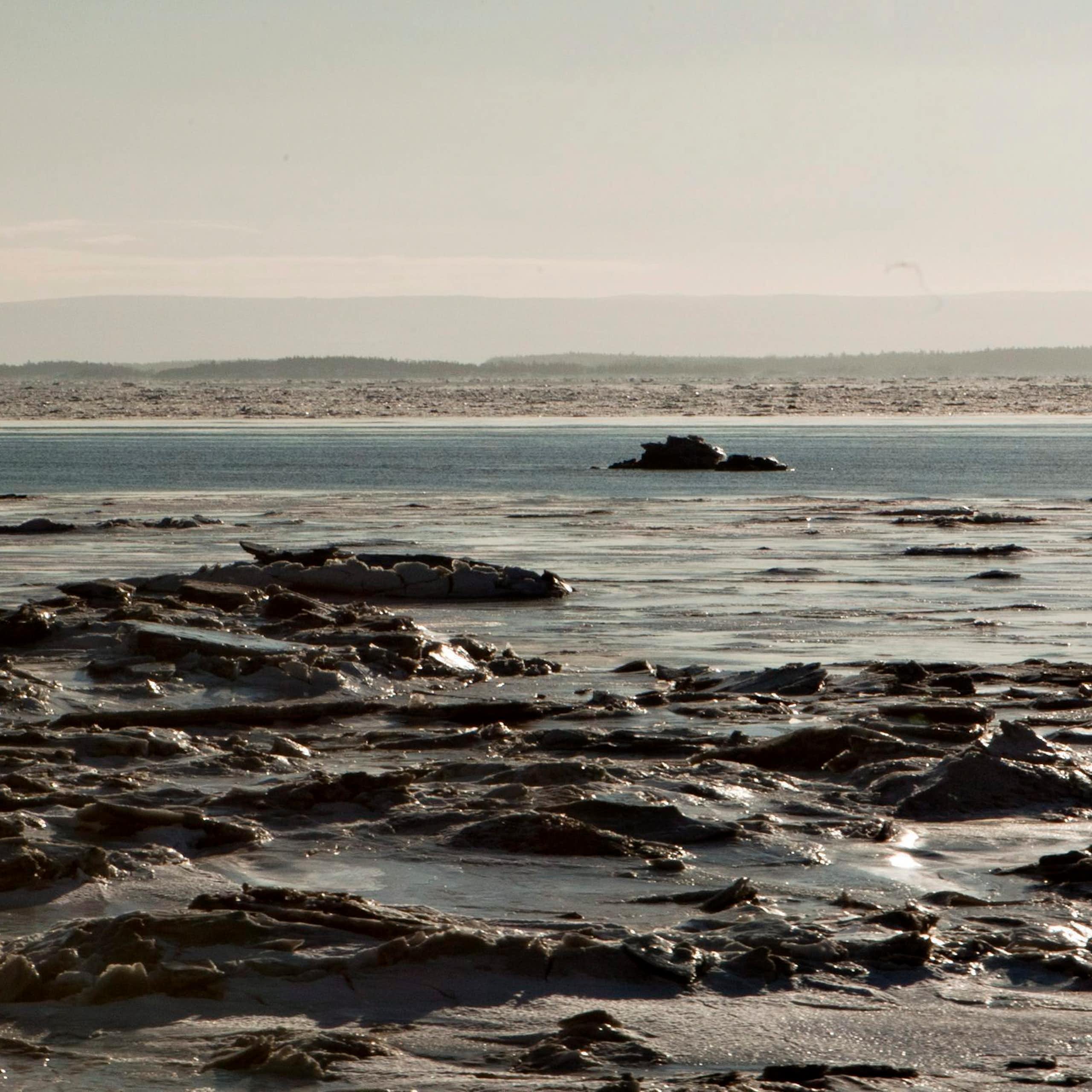 Le fleuve Saint-Laurent vu de Charlevoix