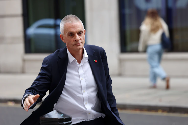 Tim Davie walking