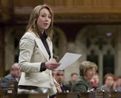 Belinda Stronach prend la parole