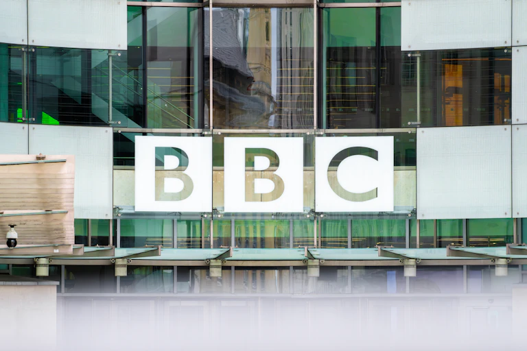 Front facade of broadcasting house