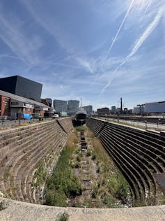 Why it’s so onerous to understand what Jane Austen considered slavery 1 One of the last remaining dry docks in Liverpool in which ships transporting slaves would have been fixed on their way to the Americas and West Indies.
