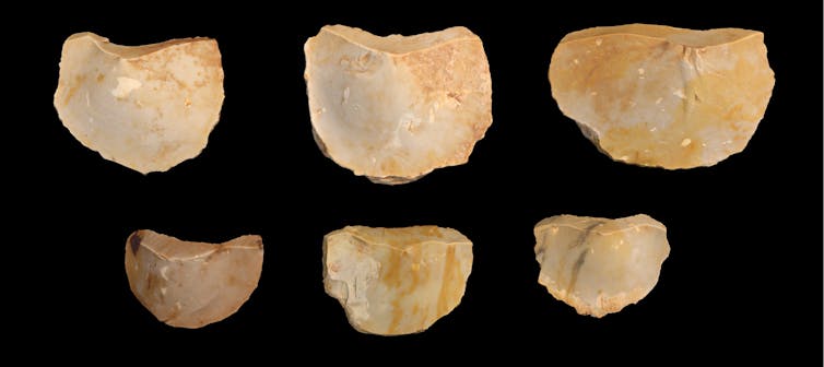3D models of Aboriginal stone tools.
