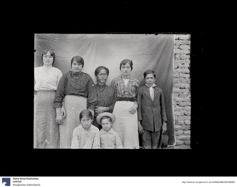 What impact does this have on deciding who's proven (and who isn't)? 2 A black and white picture of some indigenous women.