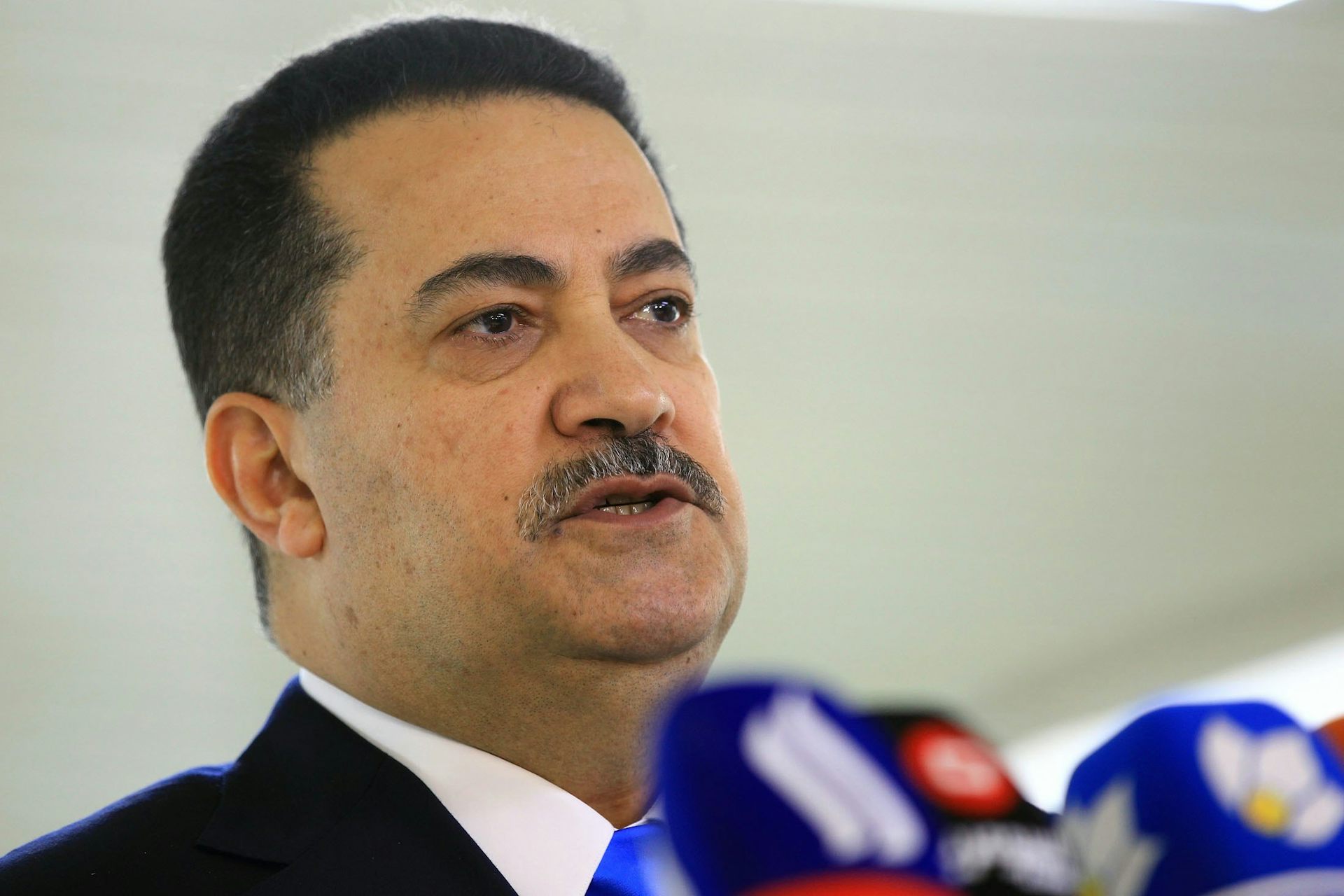 Iraq's prime minister, Mohammed Shia al Sudani.