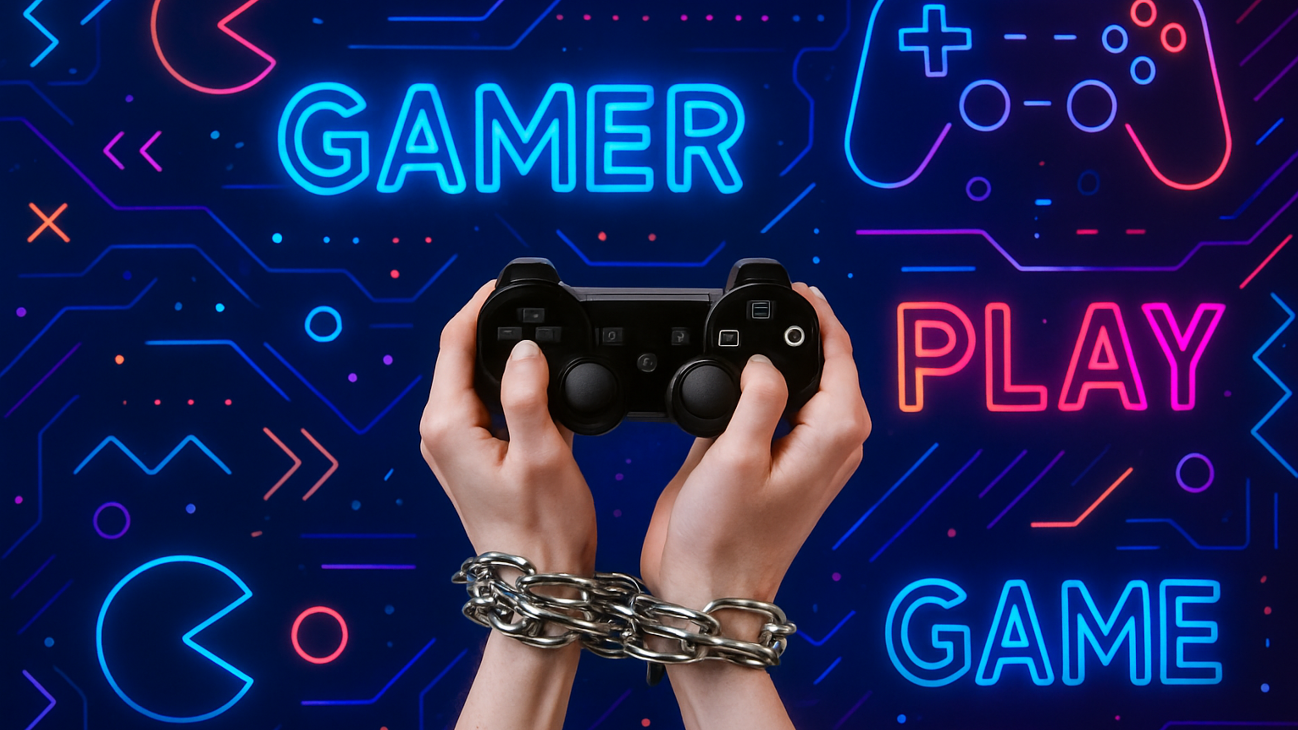 Close-Up Shot of a Person Holding a Game Controller