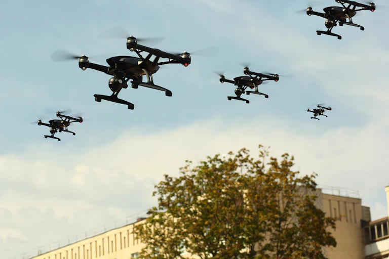 Drone swarm