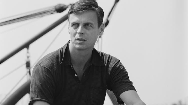 George Plimpton’s 1966 nonfiction vintage ‘Paper Lion’ published the bruising truths of Detroit Lions coaching camp 1 American writer George Plimpton sits and poses for a portrait photo