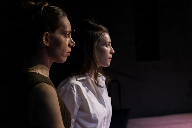 Regan and Goneril.