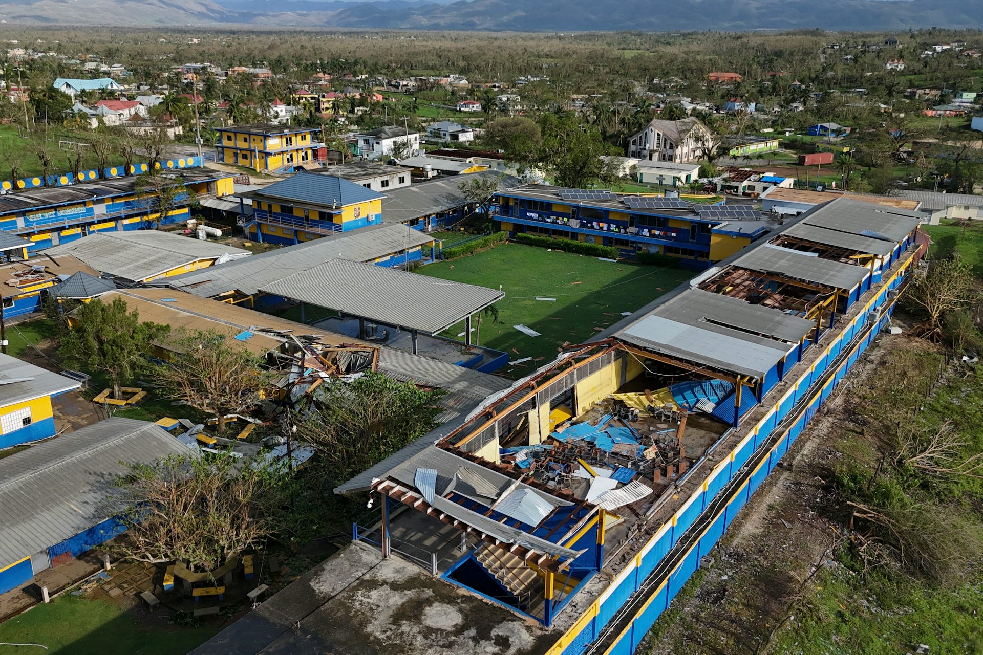 Weak infrastructure leaves Jamaican schools devastated in the aftermath of Hurricane Melissa