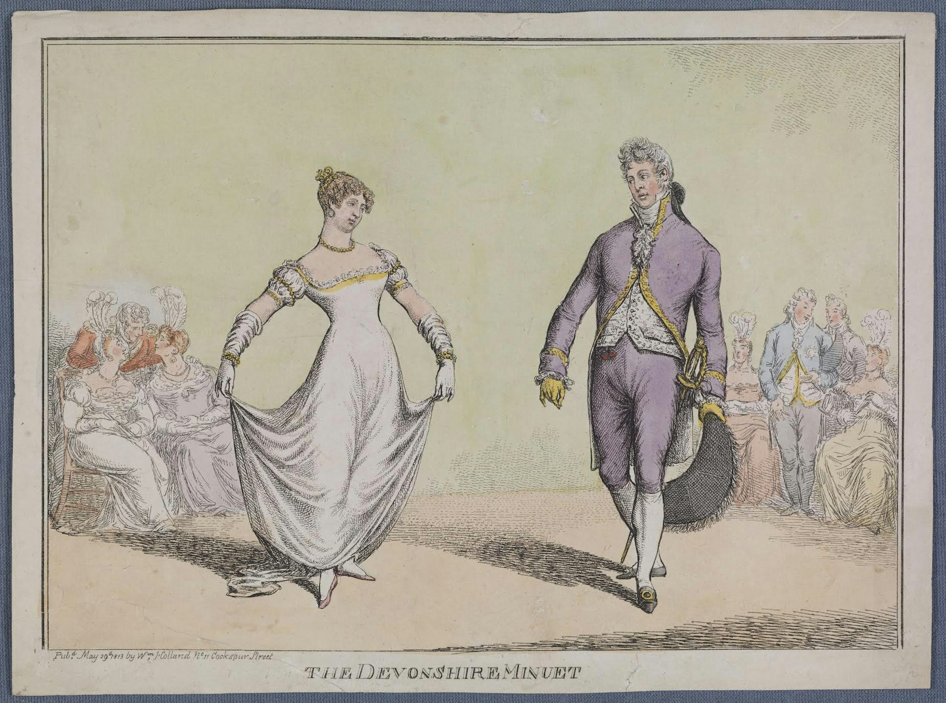 illustration of a man and woman dancing