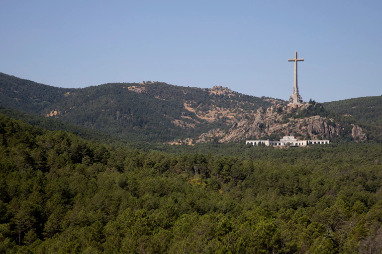Imagen del Valle de Cuelgamuros, antes conocido como el Valle de los Caídos.