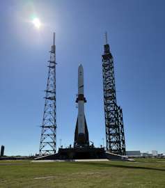 Decrease-cost house missions like NASA’s ESCAPADE are beginning to ship thrilling science – however at a value in menace and commerce‑offs 1 A tall rocket on a launchpad.