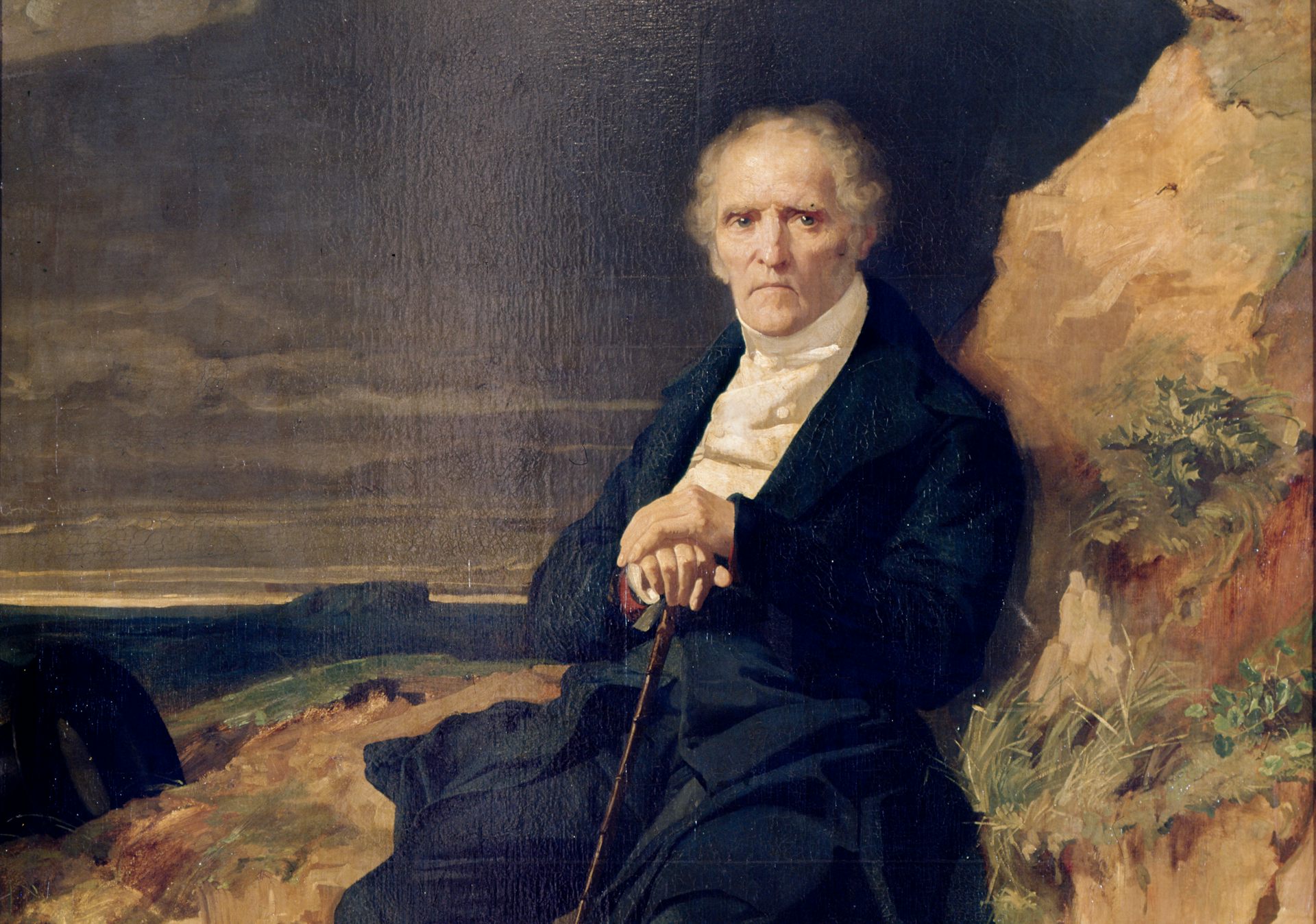 Portrait du philosophe français Charles Fourier.