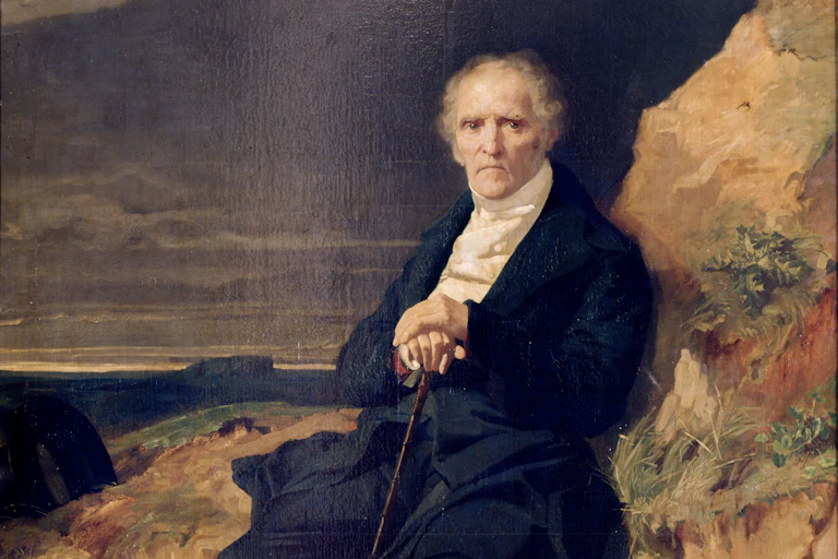 Portrait du philosophe français Charles Fourier.