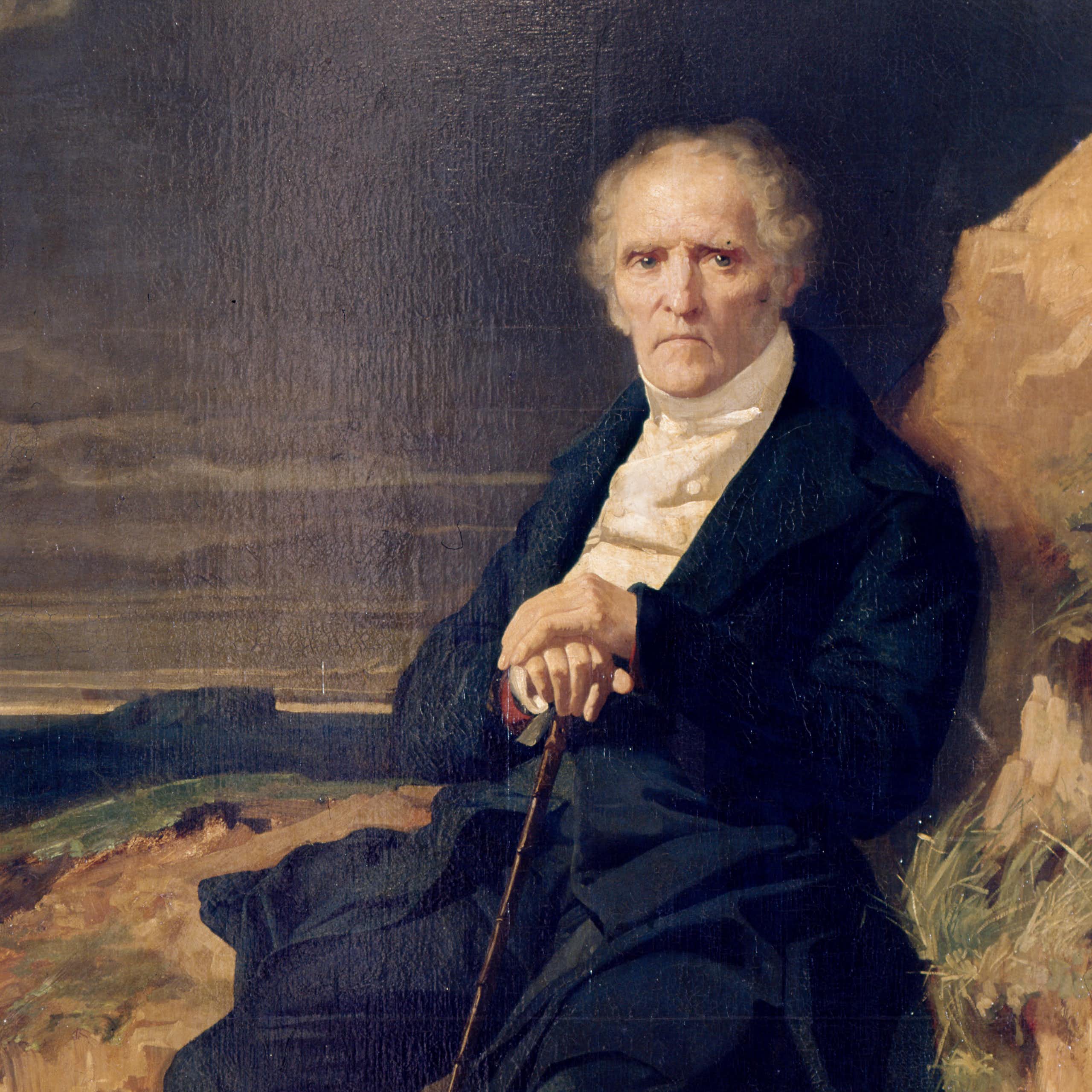 Portrait du philosophe français Charles Fourier.