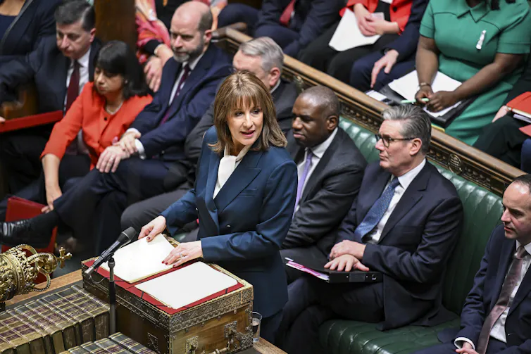 Reeves delivering her budget statement