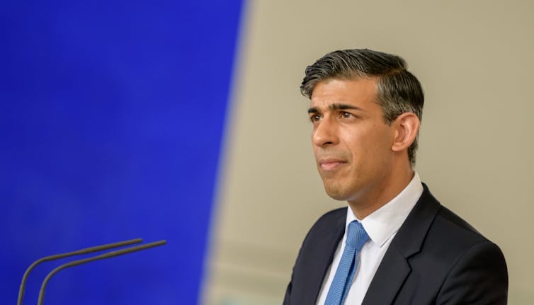 Former UK prime minister, Rishi Sunak.