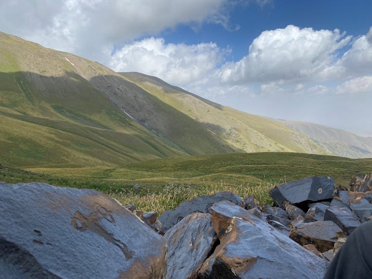 Within the heights of Kyrgyzstan, we search to decipher and give protection to the carvings within the valley of Saimaluu Tash 2 Stone engraving of a hunter from the Saimaluu Tash river stone.