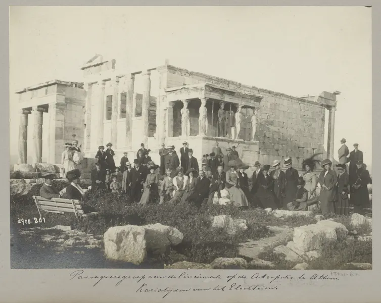 Black and white photograph.