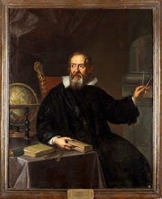 Painting of Galileo by Italian 18th century painter