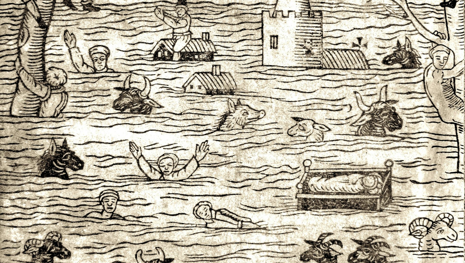 From the Miller’s Tale to King Lear’s roaring sea, a history of flooding in literature
