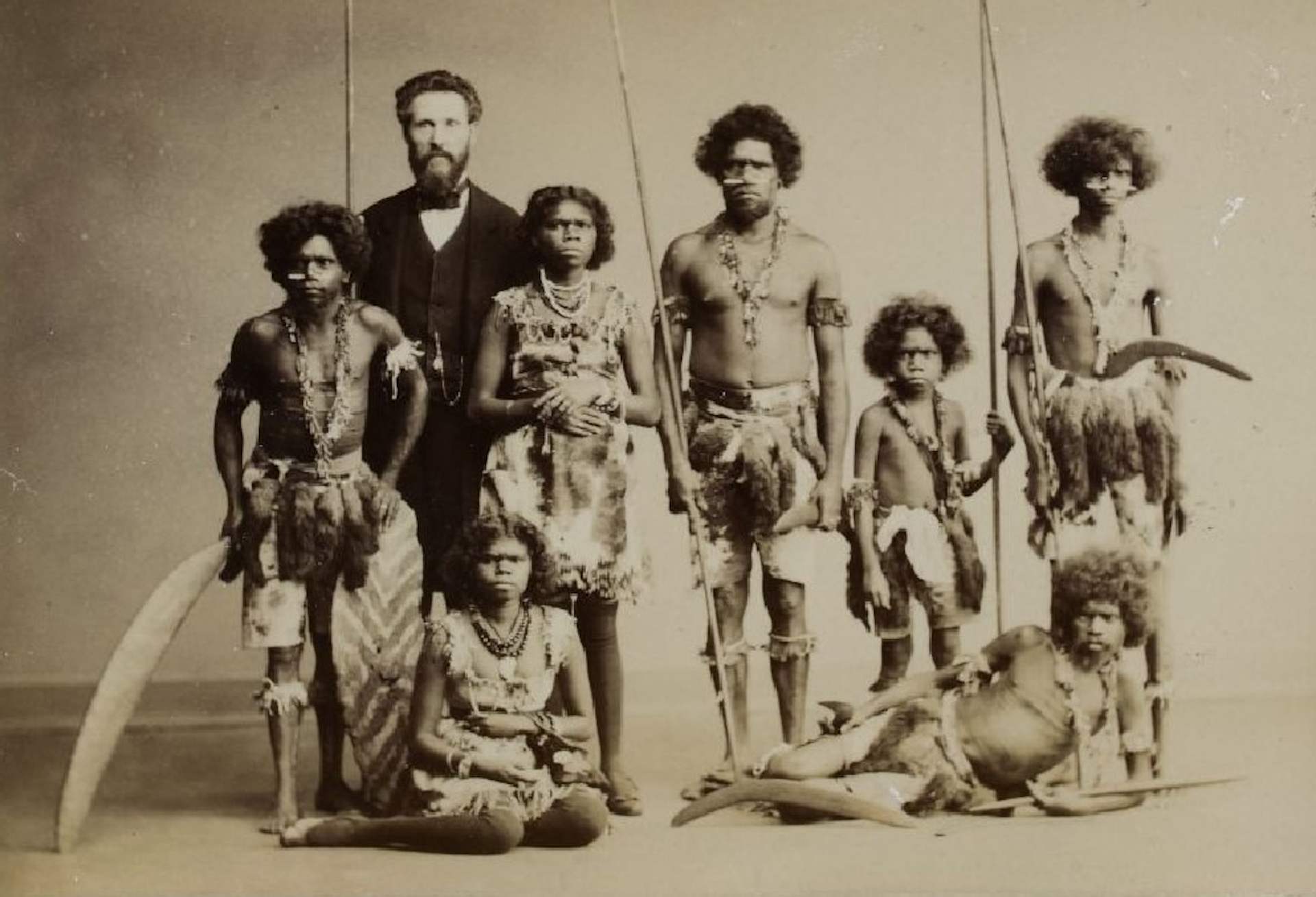 Roland Bonaparte, Australians in Folly Berger. in 1885