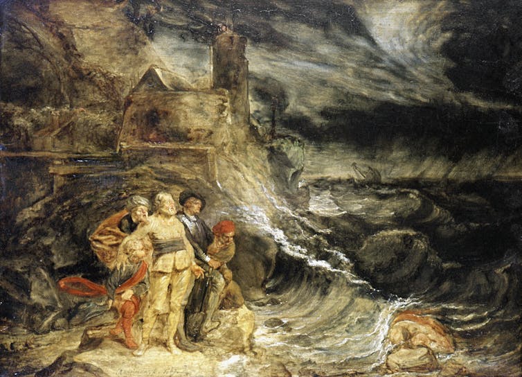King Lear in the Storm by John Runciman (1767).