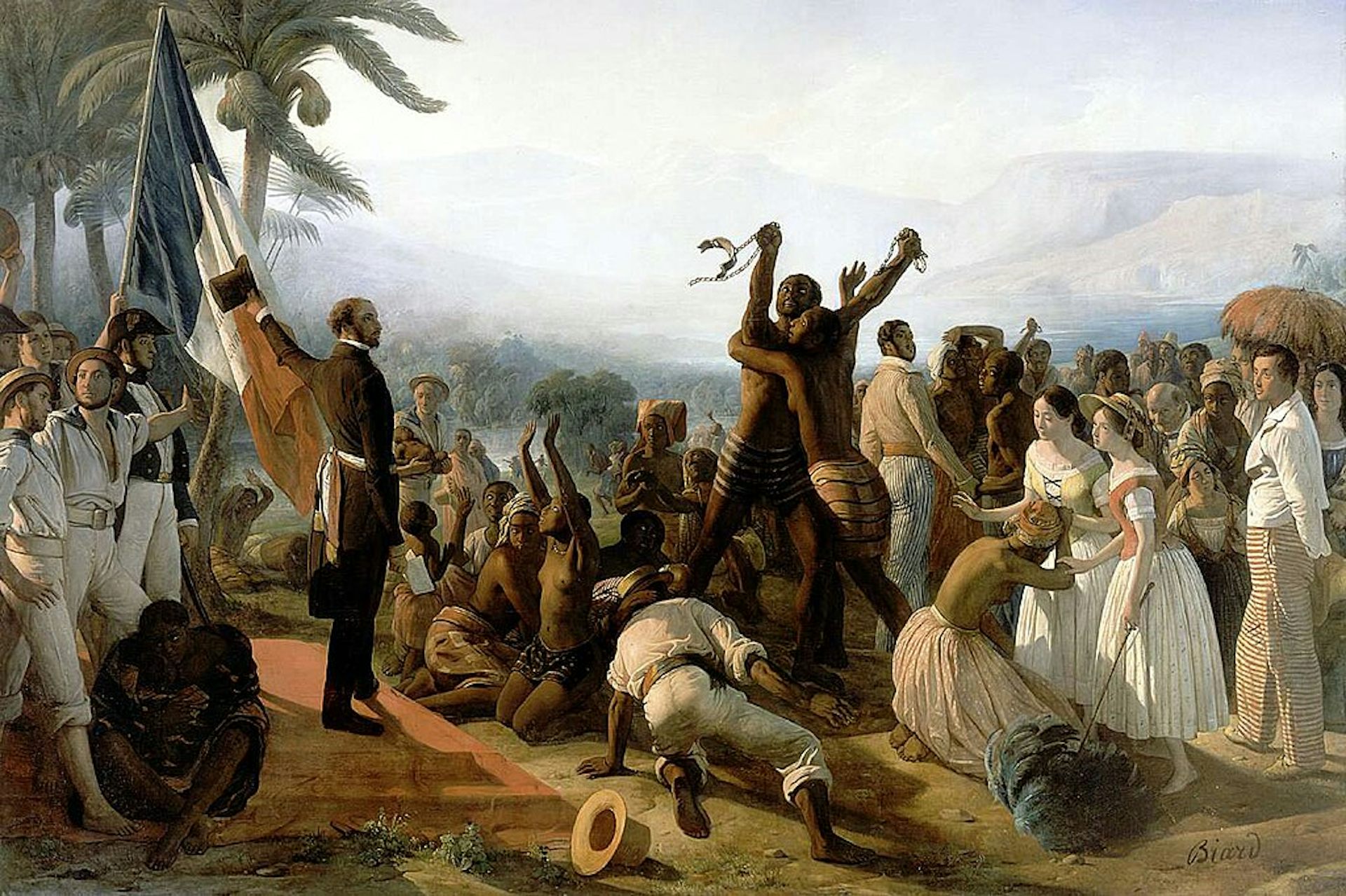 L’Abolition de l’esclavage dans les colonies françaises, par François-Auguste Biard