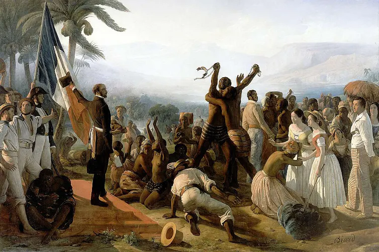 L’Abolition de l’esclavage dans les colonies françaises, par François-Auguste Biard