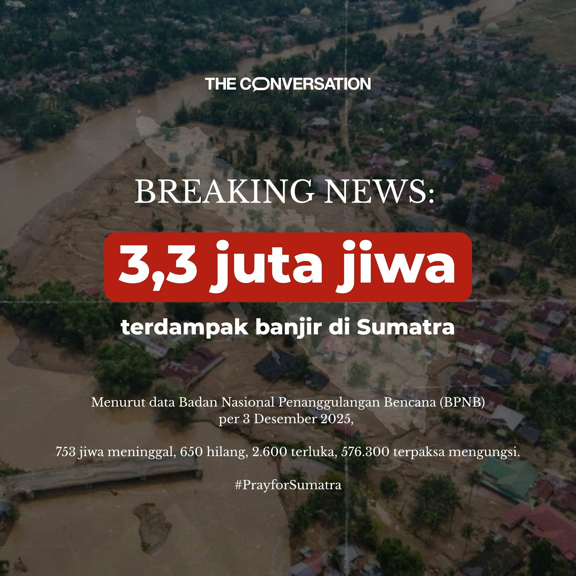 Dampak bencana banjir sumatra 2025