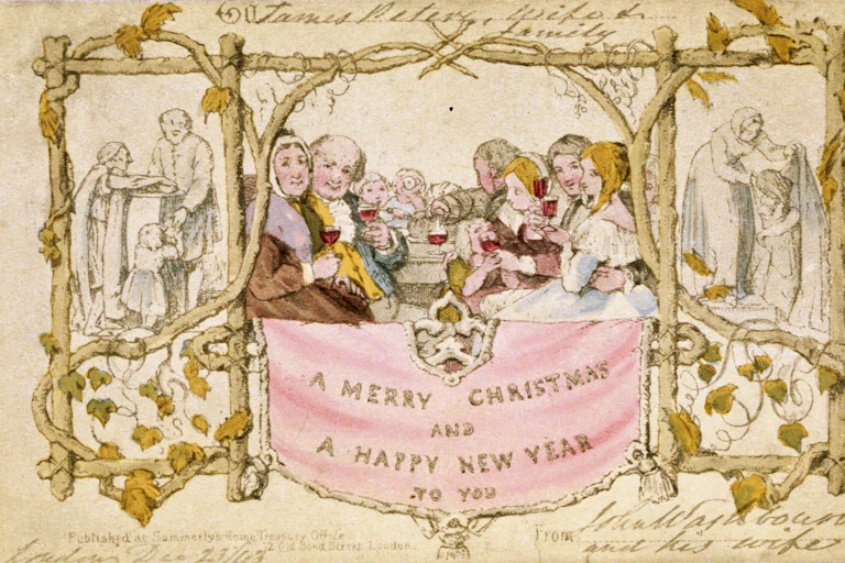 Toute première carte de Noël