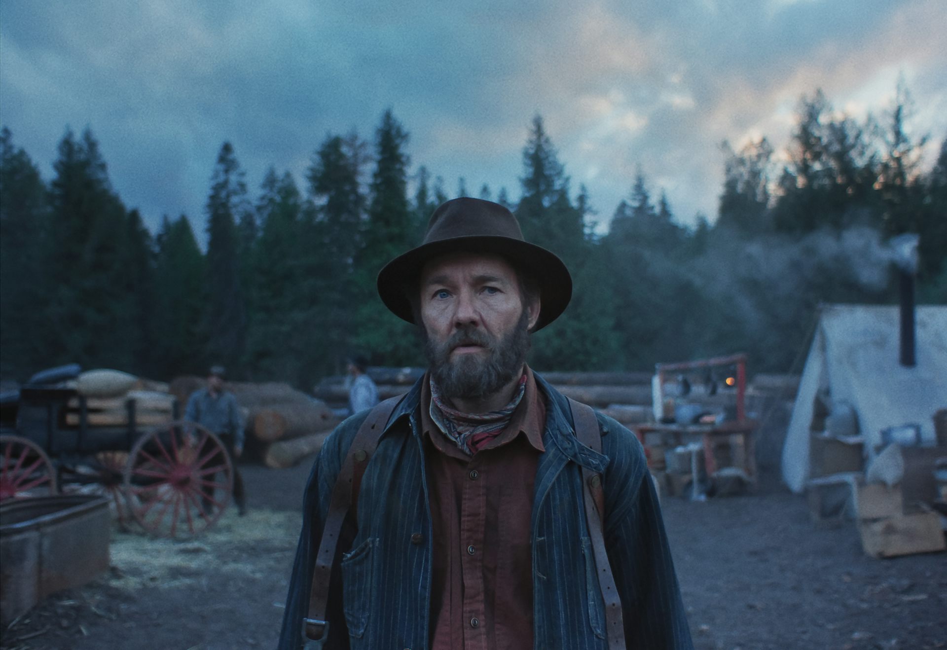 Joel Edgerton as Robert Grainier in Train Dreams