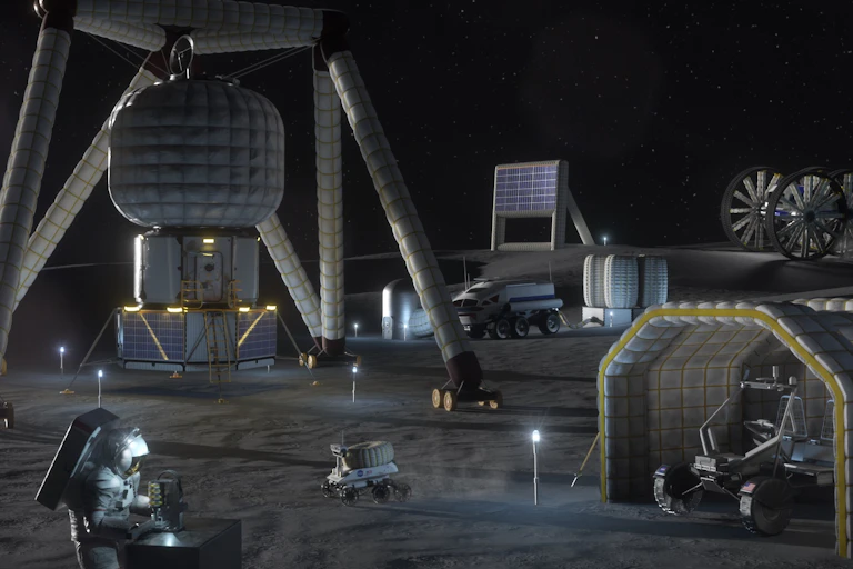 Moon mining
