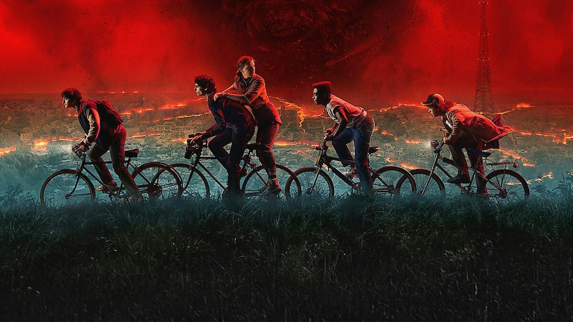 Imagen promocional de la quinta temporada de _Stranger Things_.