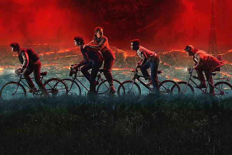 Imagen promocional de la quinta temporada de _Stranger Things_.