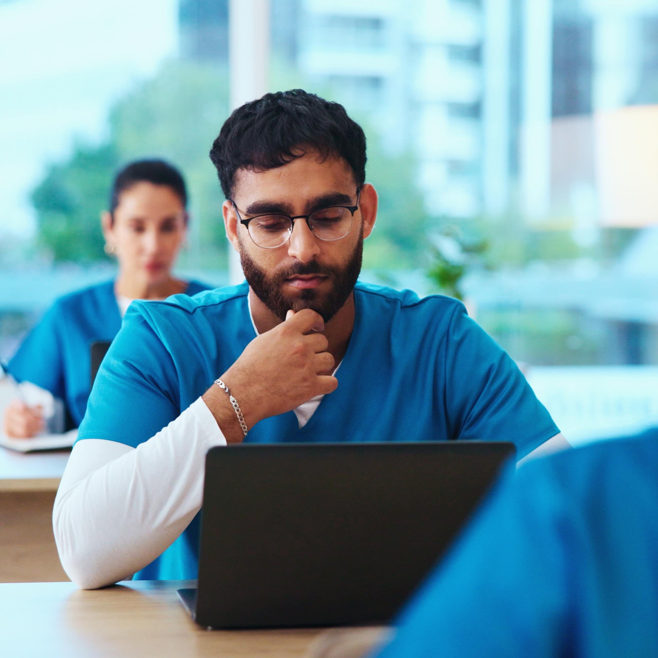 Estudiantes de medicina.