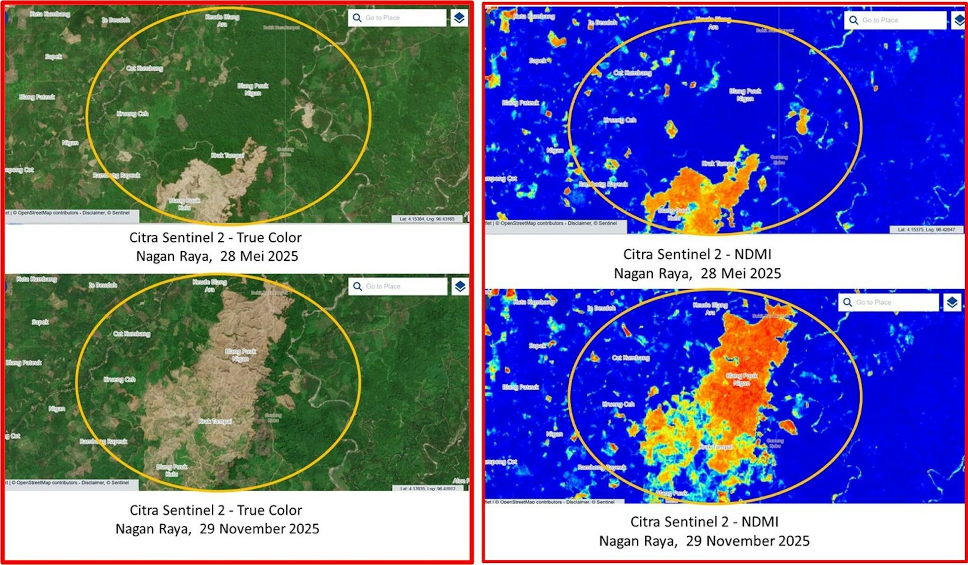 Saat respons negara lambat, masyarakat bisa cek sendiri potensi bencana pakai satelit. Bagaimana caranya?