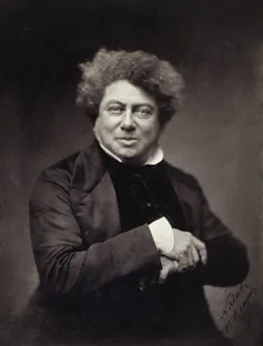 Photograph portrait of Alexandre Dumas