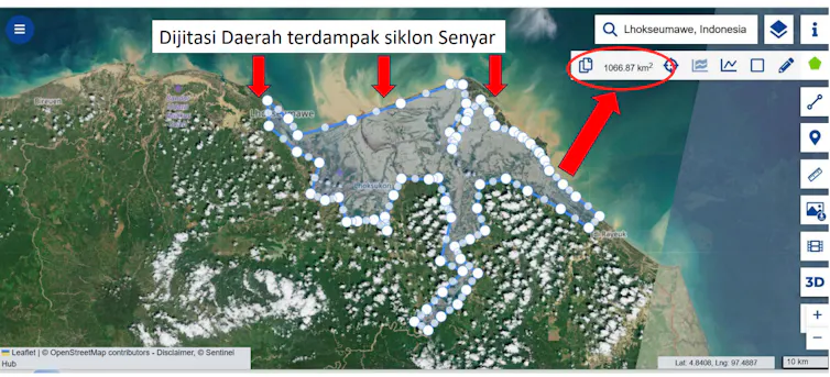 Banjir Sumatra akibat siklon senyar