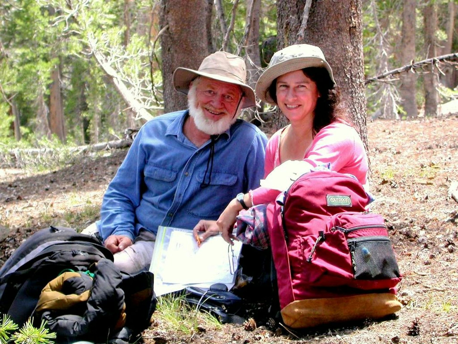 Camille Parmesan et son mari et collègue le biologiste Michael C. Singer