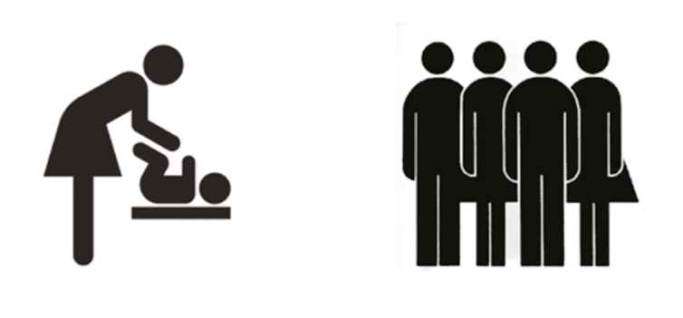 How pictograms and emojis resolve the query of gender 1 Examples of pictograms representing women