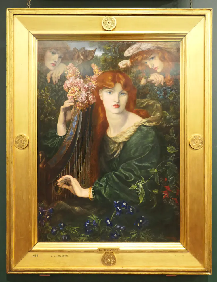 https://commons.wikimedia.org/wiki/File:La_Ghirlandata_Dante_Gabriel_Rossetti_1873_-_Guildhall_Art_Gallery.jpg