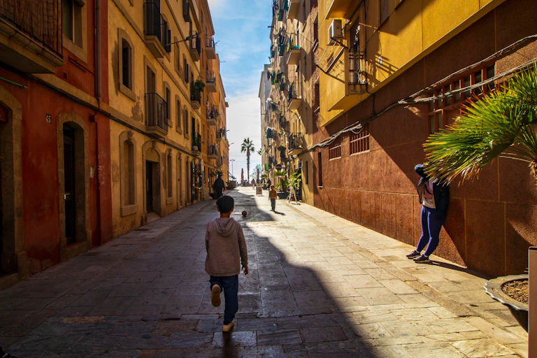 Vista de una calle.
