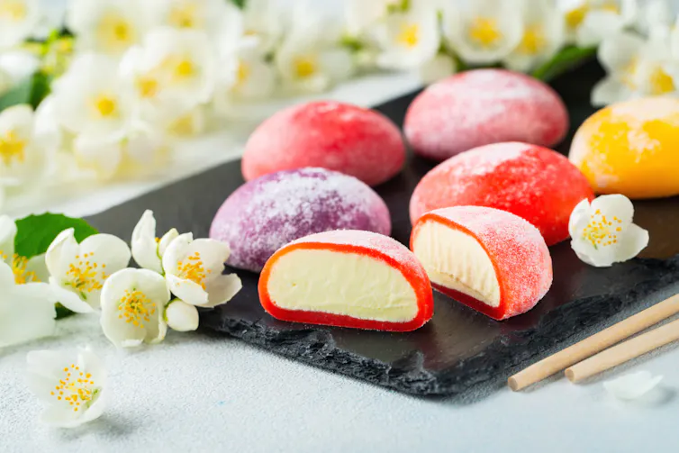 Japanese dessert.